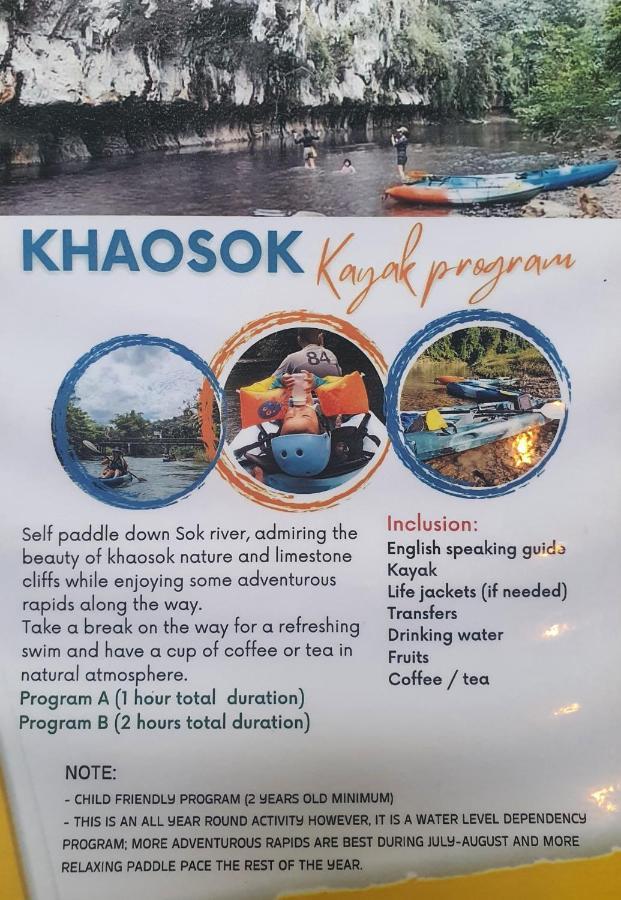 Khao Sok Silver Cliff Resort Khao Sok National Park Bagian luar foto